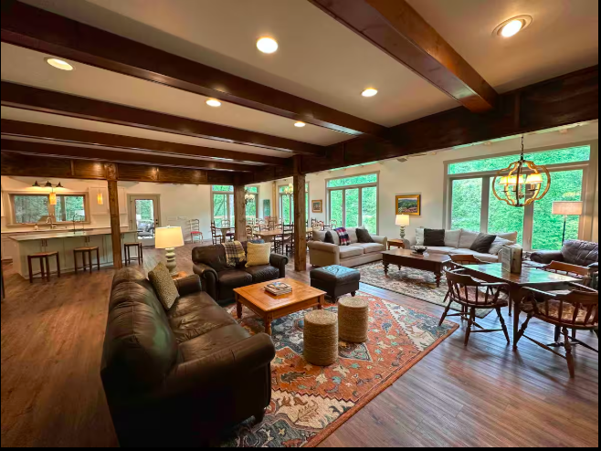 Generous Living Room