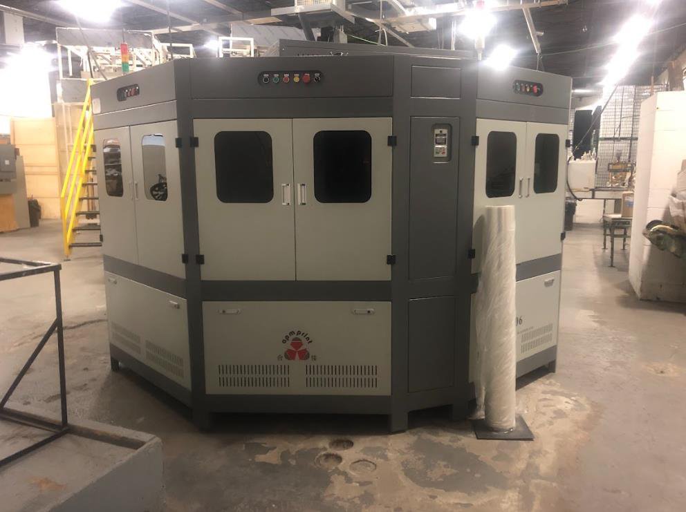 2022 APM SS106 6-Color High-Speed Automatic Multicolor UV Curing & Screen-Printing Machine