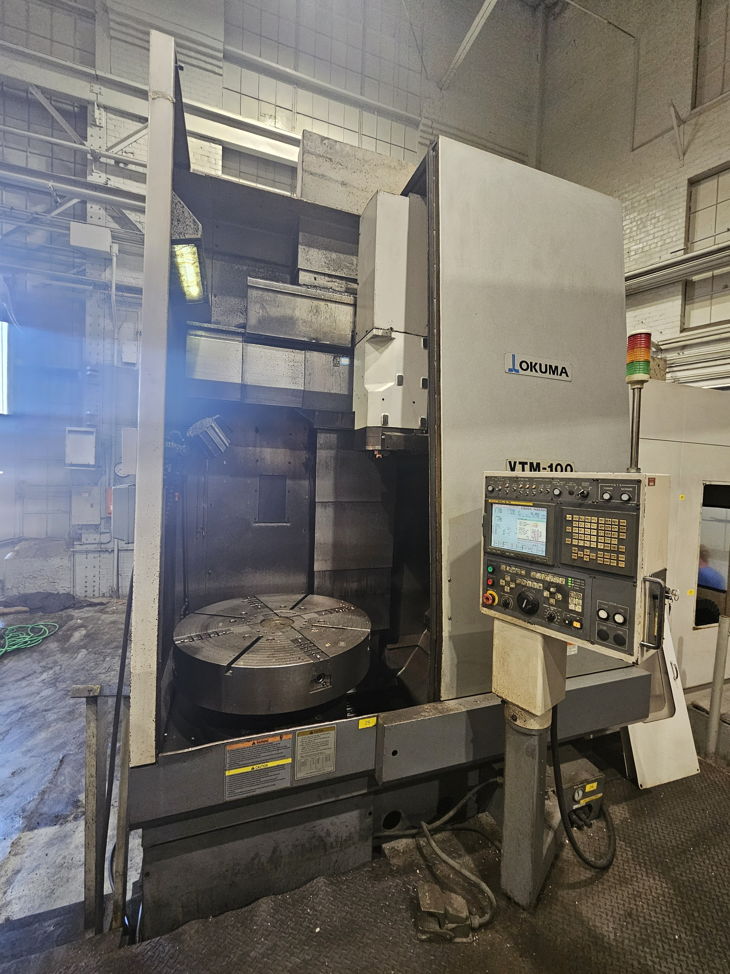 2007 Okuma VTM-100 "Live Tool" CNC Vertical Lathe
