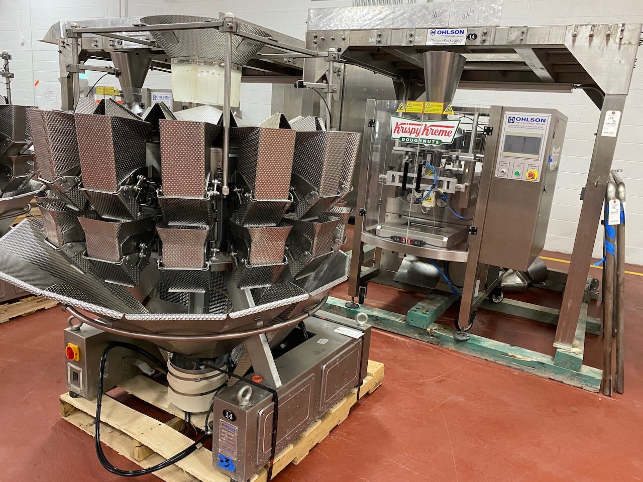 2019 Ohlson VFFS and Scale system