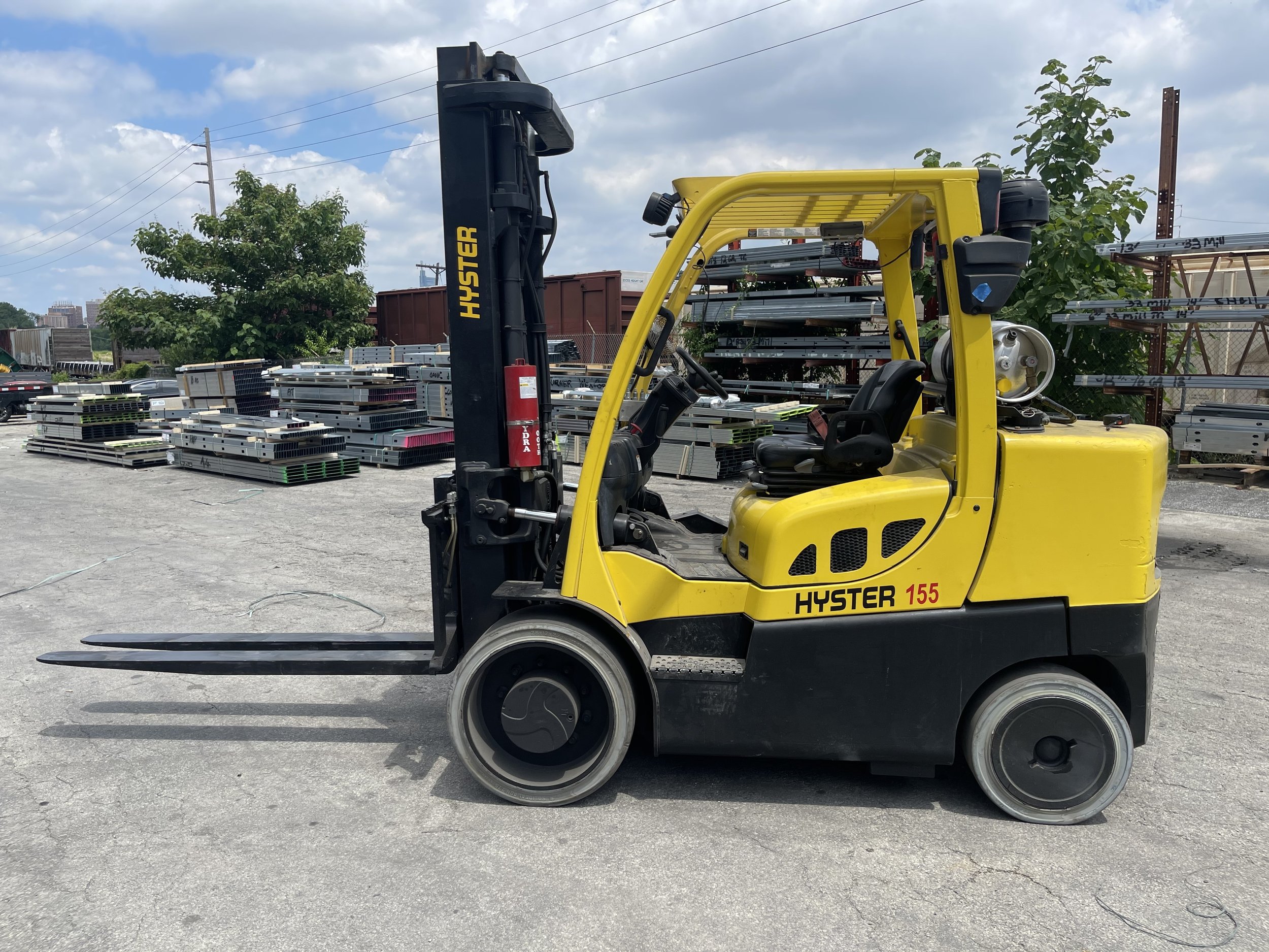 2014 Hyster S155FT 15,500 Lbs. Forklift With 4-Way Valve