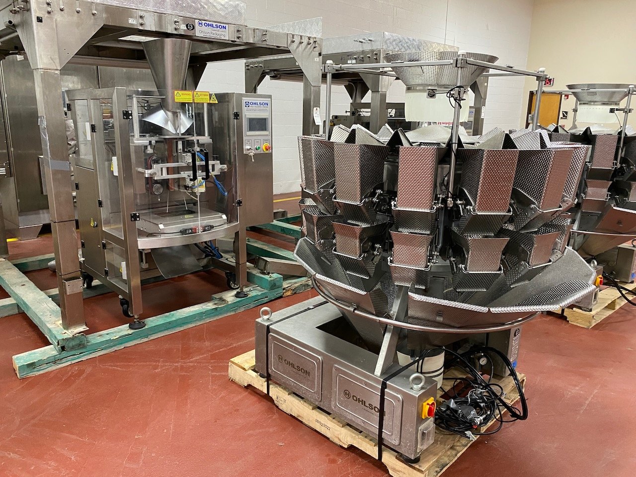 2019 Ohlson VFFS and Scale system