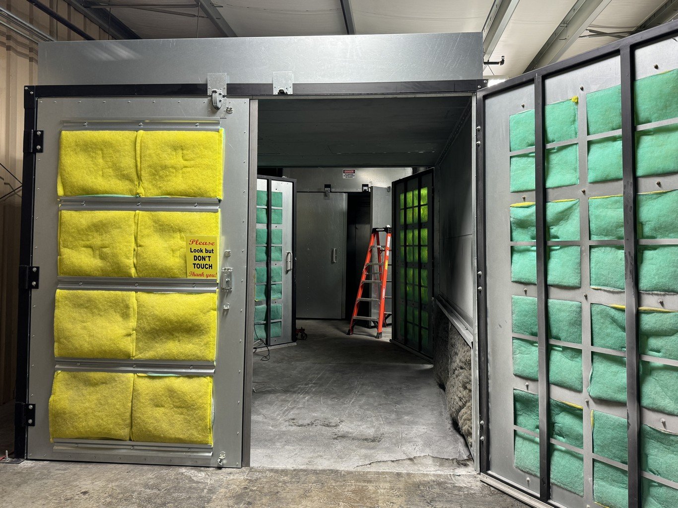 10′ x 10′ x 8′ Reliant Powder Coat Paint Booth