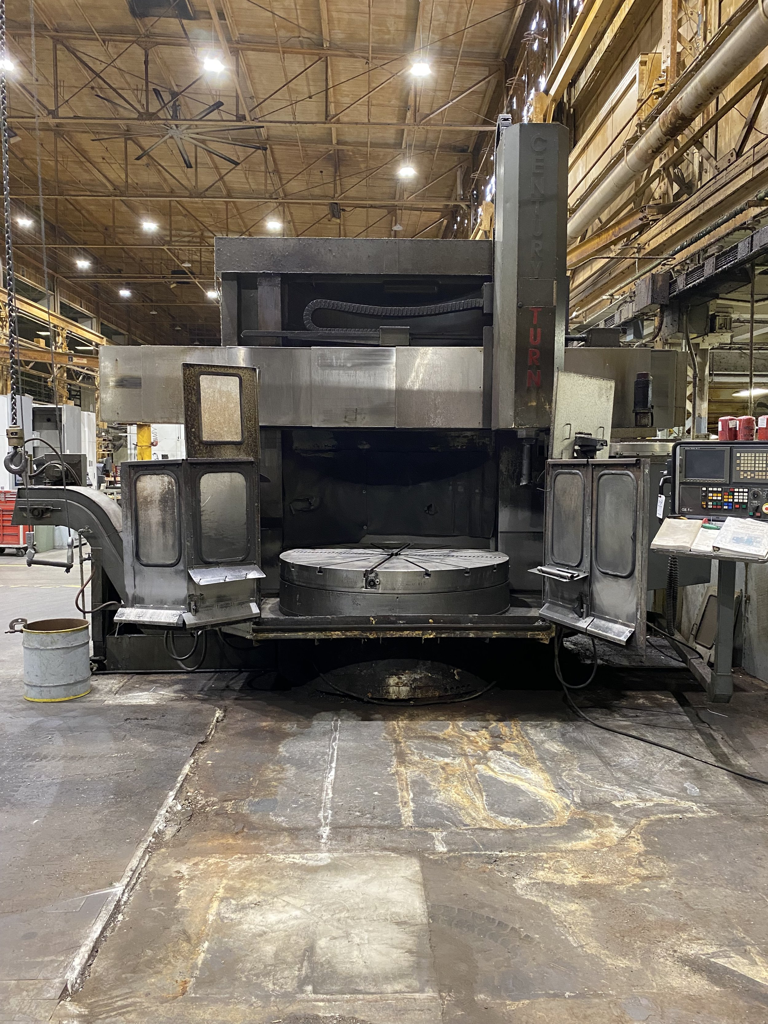 Bullard/New Century 76” CNC Vertical Boring Mill