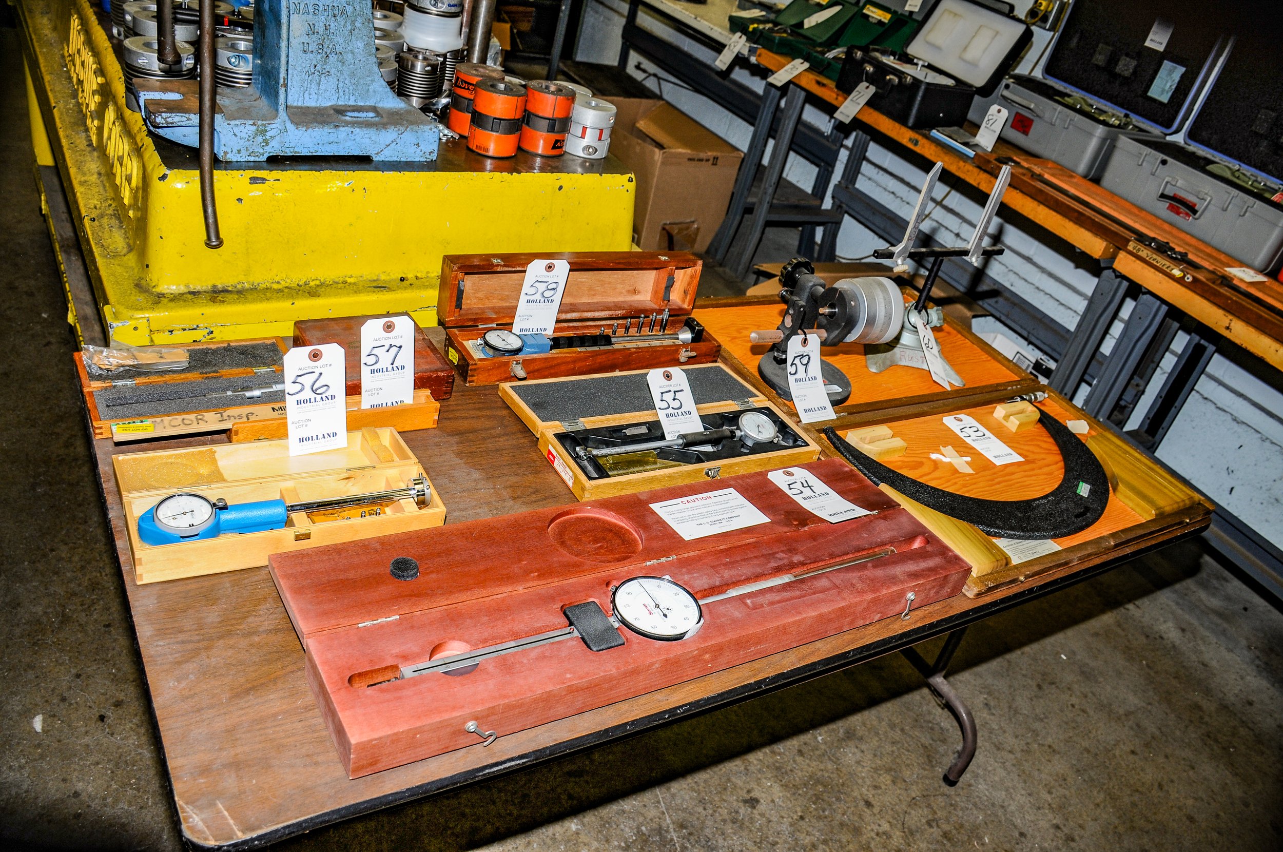 Assorted Inspection Equipment, Including: Granite Surface Tables, Height Gauges, Micrometers, Dial Indicators & More