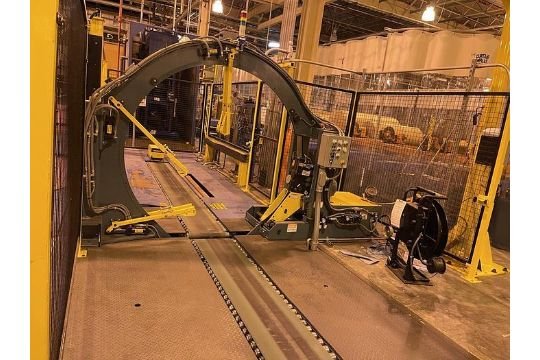 Signode Roll Strapping System M20 Automatic 60" Max Diameter Manufactured 2020