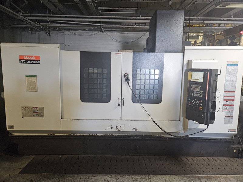 2007 Mazak VTC-250/50D Vertical Machining Center