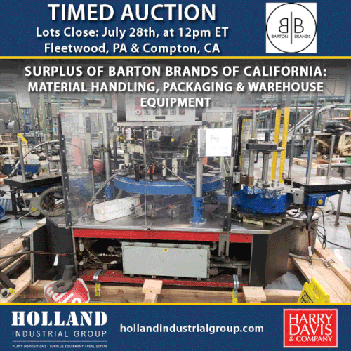 Surplus of Barton — Holland Industrial Group