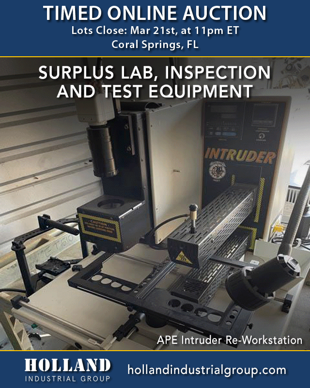 Lab Equipment — Holland Industrial Group