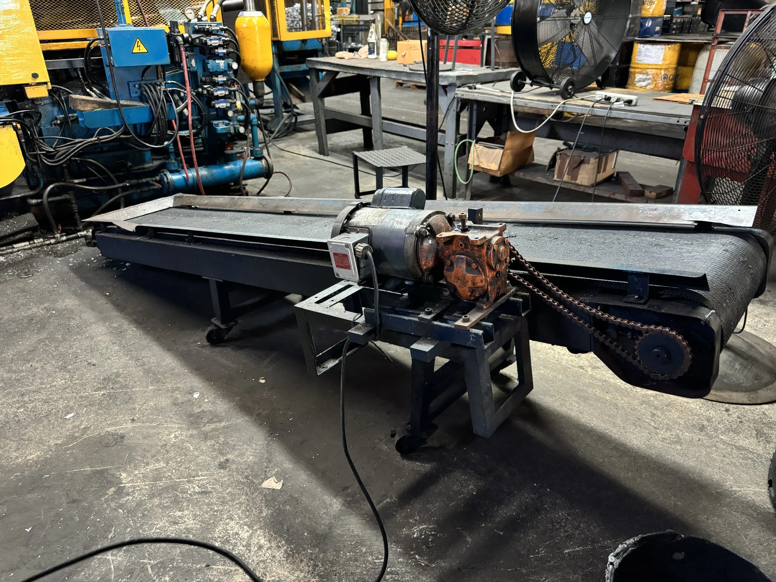 18" X Approx. 10' Discharge Belt Conveyor