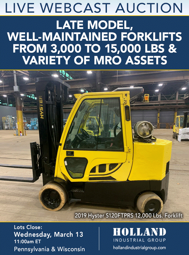 Forklifts — Holland Industrial Group