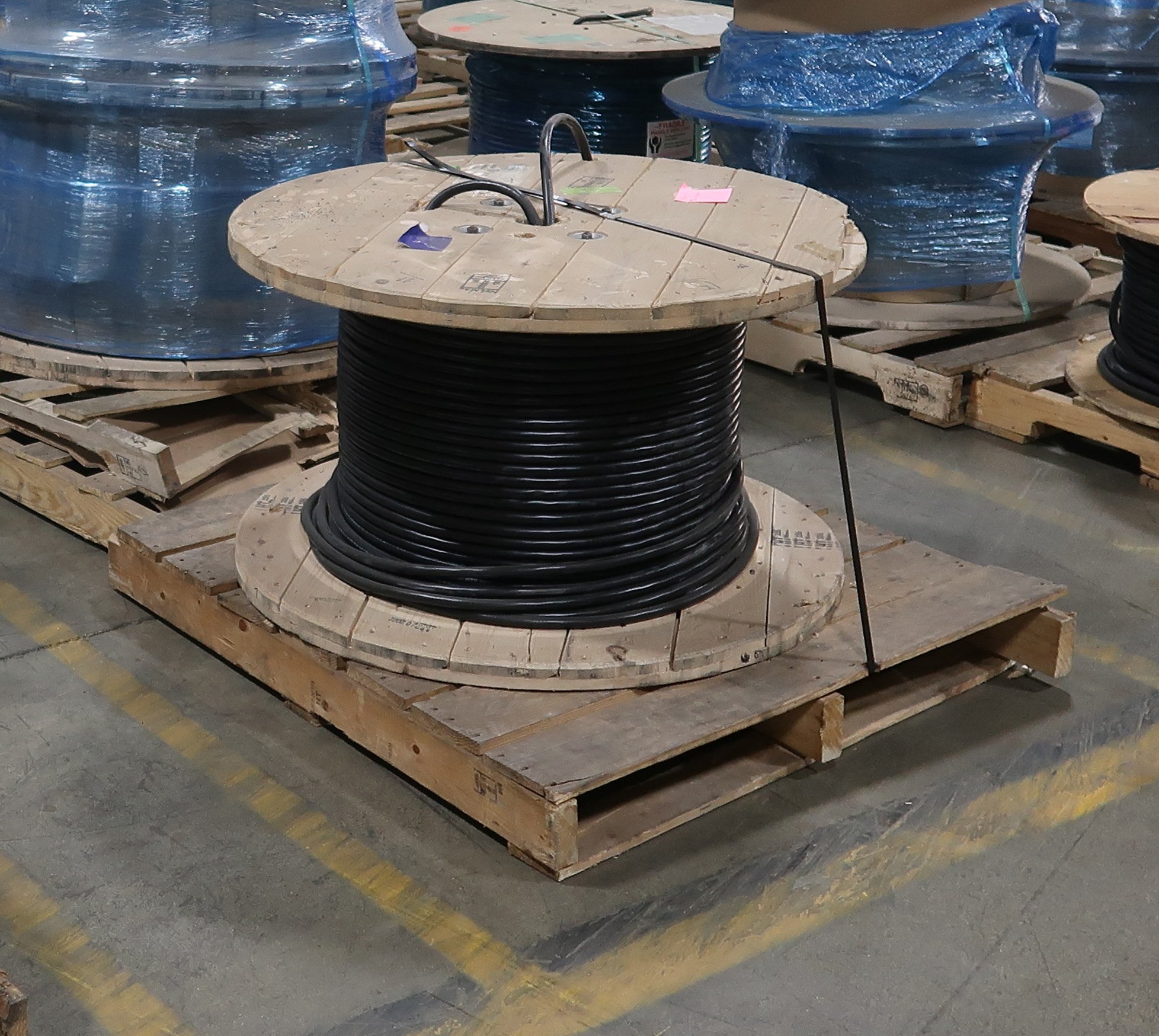 New VFD Variable Frequency Drive Wire Inventory • Over 70,000 Ft. (New cost over $300,000)