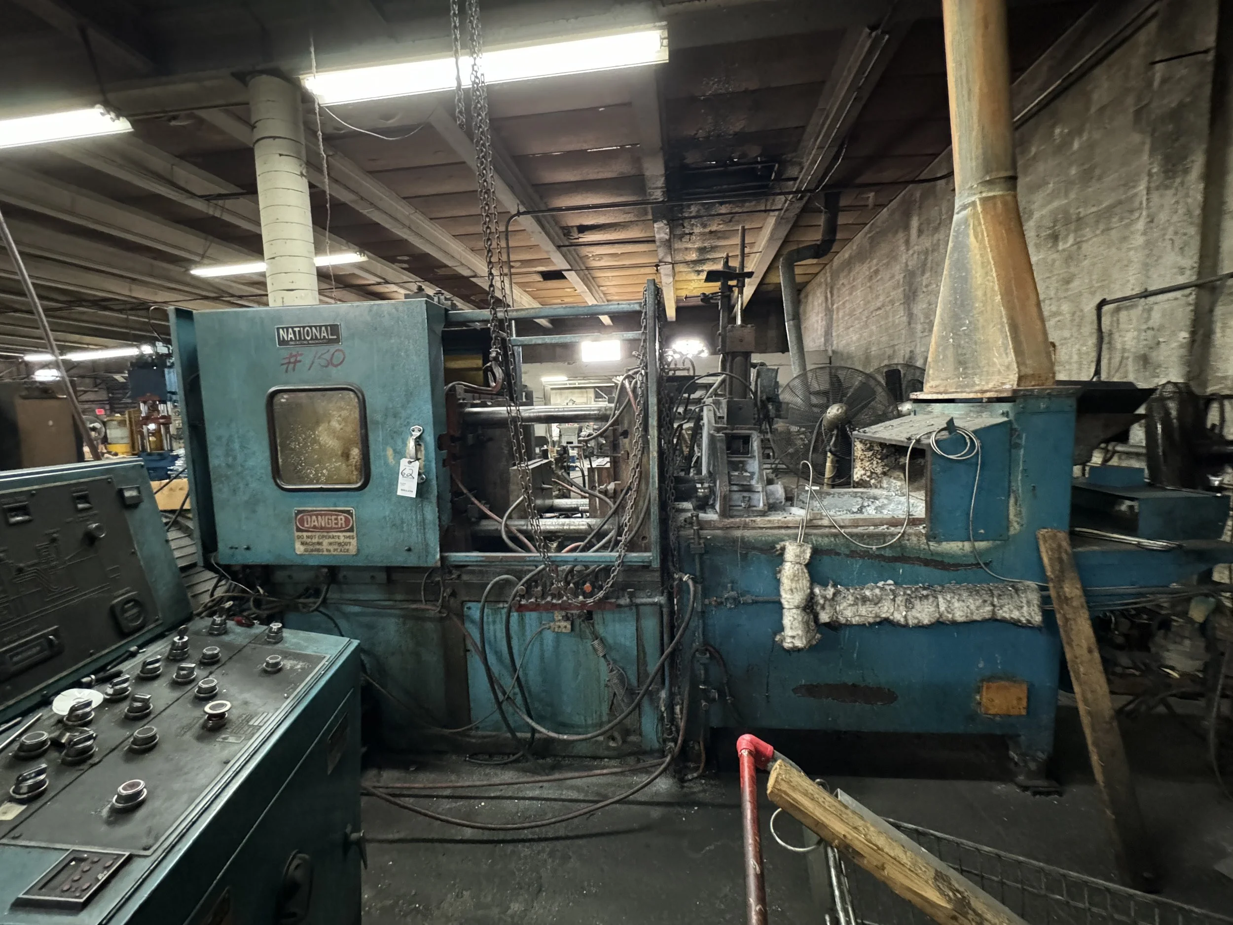 National Diecasting Machinery Model H-150ZXV Vector Forcelock