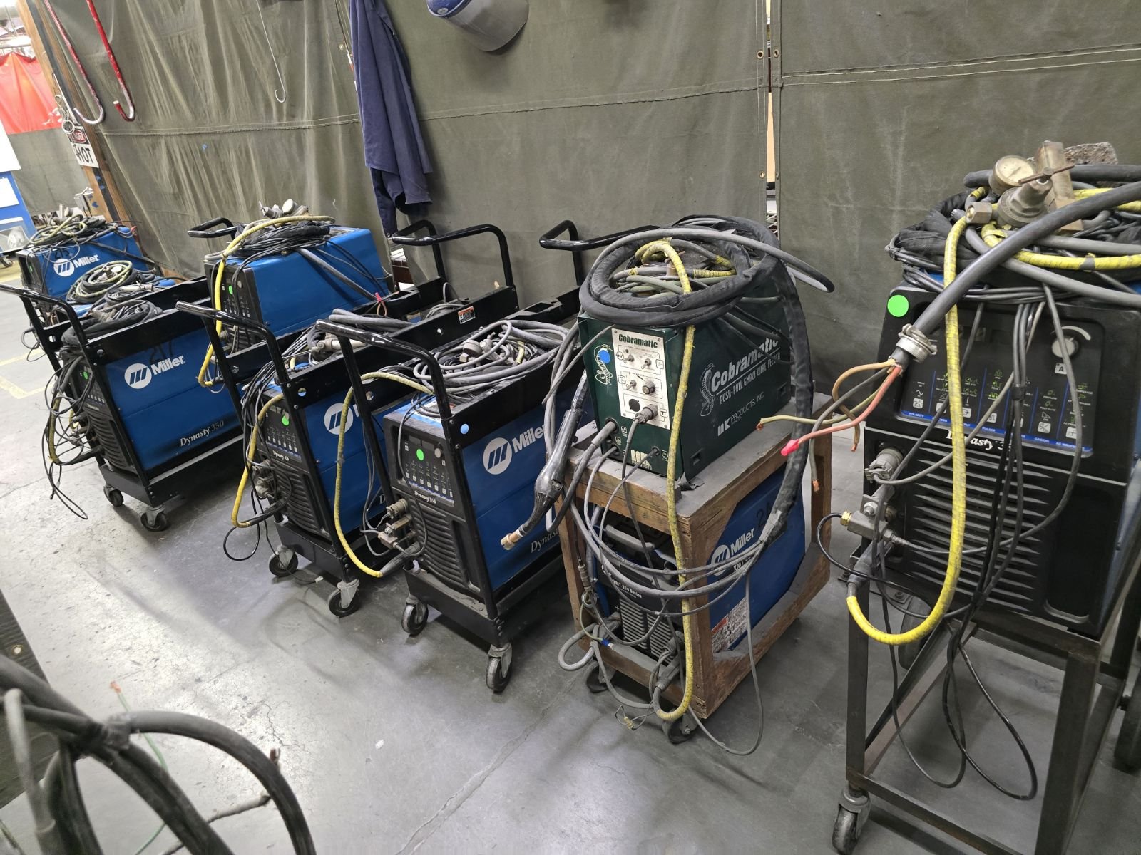 View Of Miller & Thermal Arc Welders