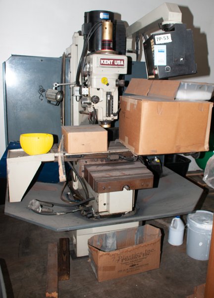 Kent TW-32-1 Vertical Mill
