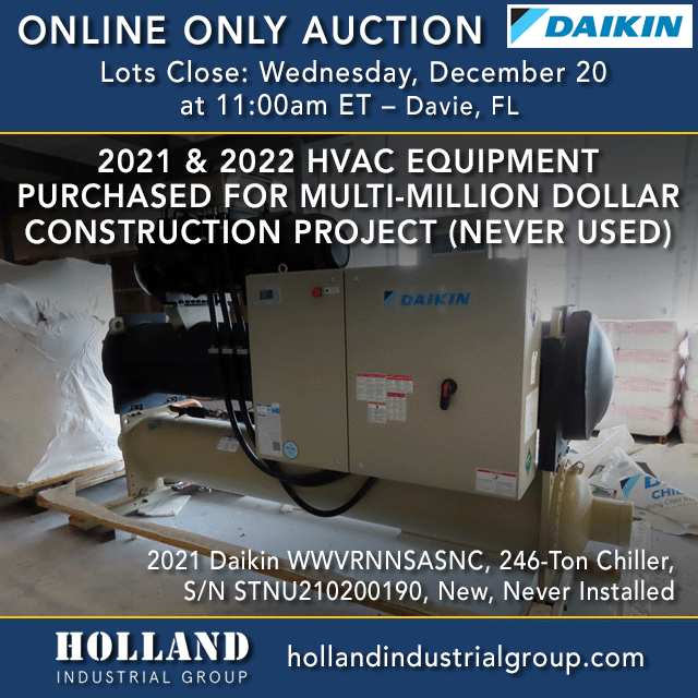 HVAC Equipment — Holland Industrial Group