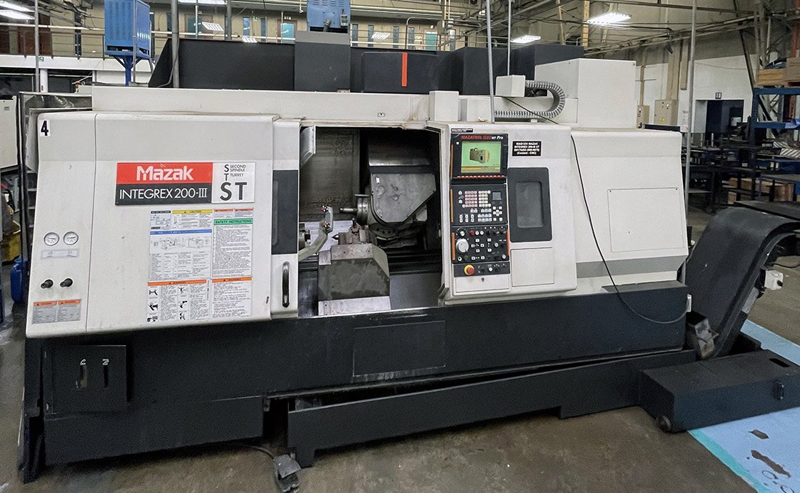 Mazak Integrex 200-3ST Twin Turret CNC Turning Center