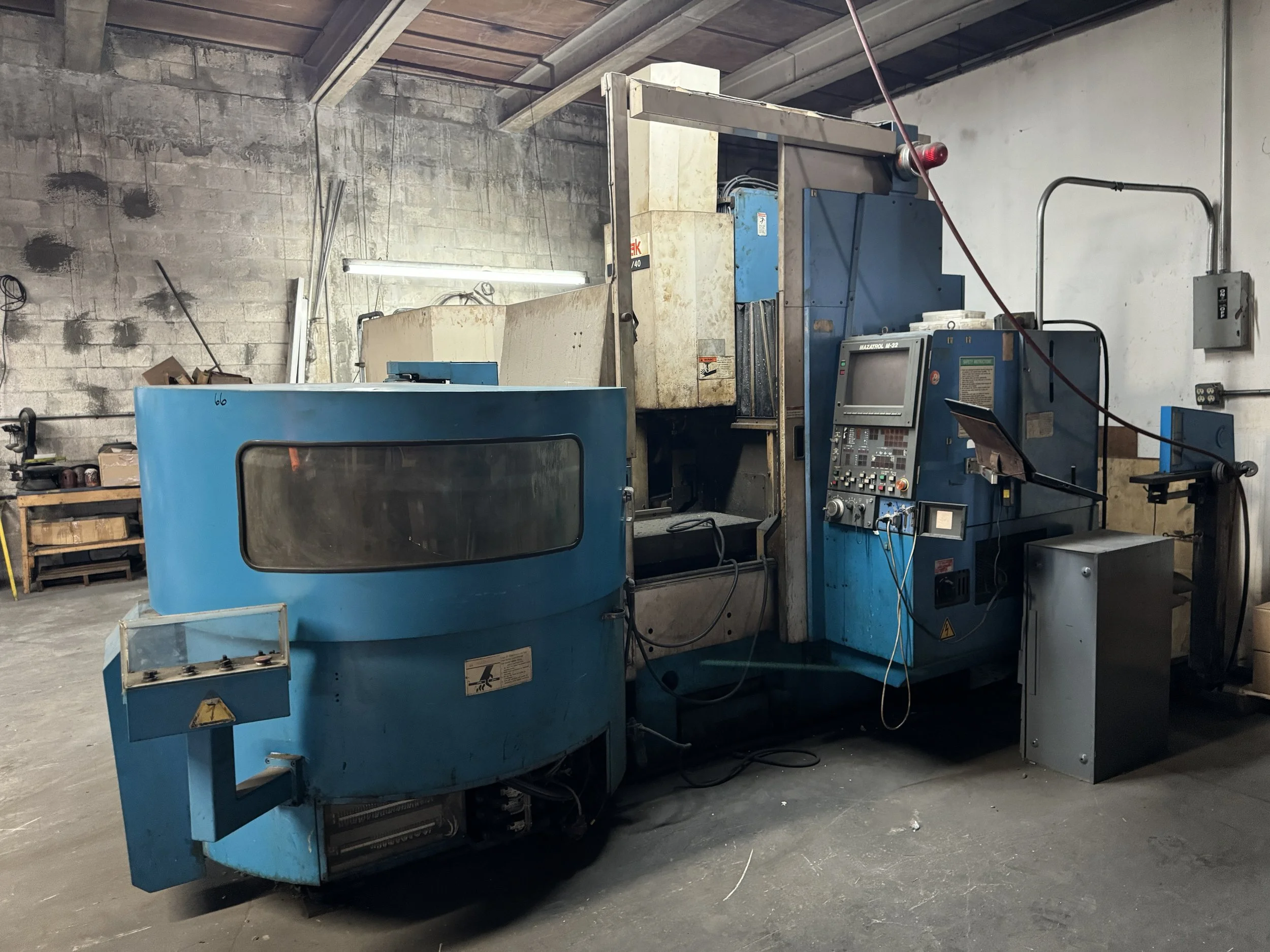 Yamazaki Mazak Model VOC-15/40 Vertical CNC Machining Center