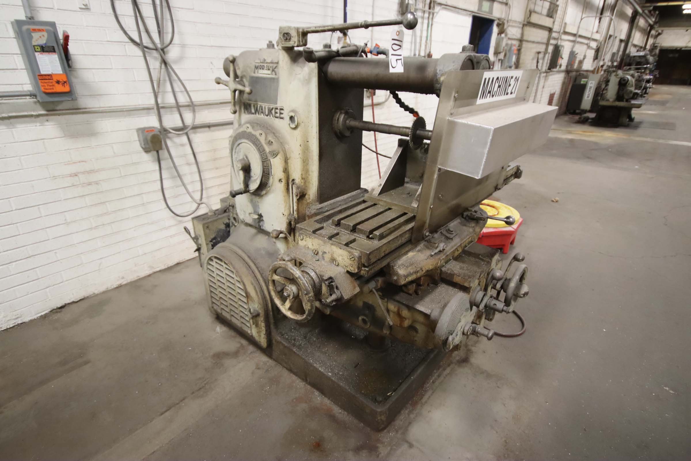 Milwaukee Horizonal Mill, Model K