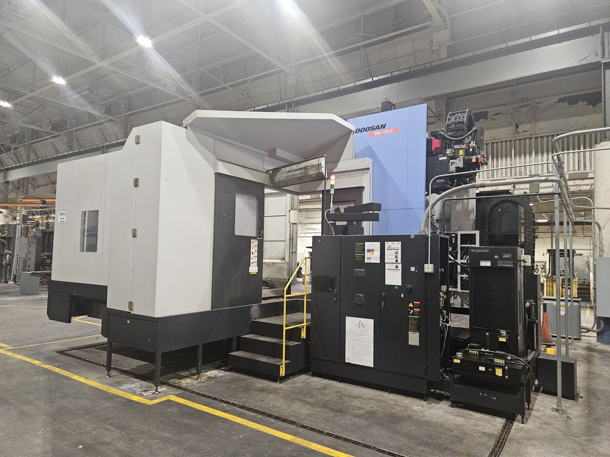 2014 Doosan DBC-130-II CNC Horizontal Table-Type Boring Mill