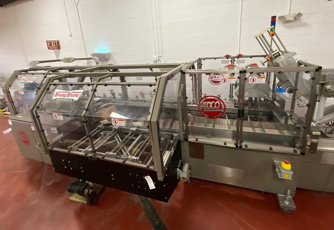 2015 Adco Carton Erectors With Hot Melt Glue Systems