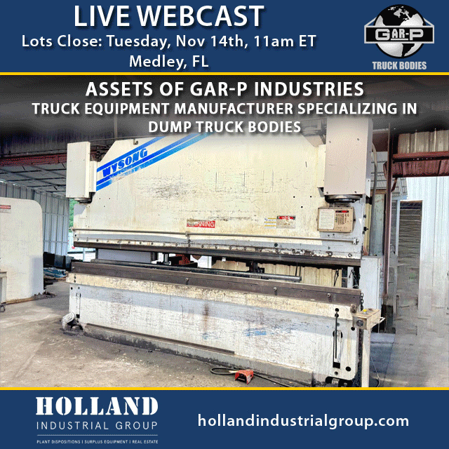 GarP — Holland Industrial Group