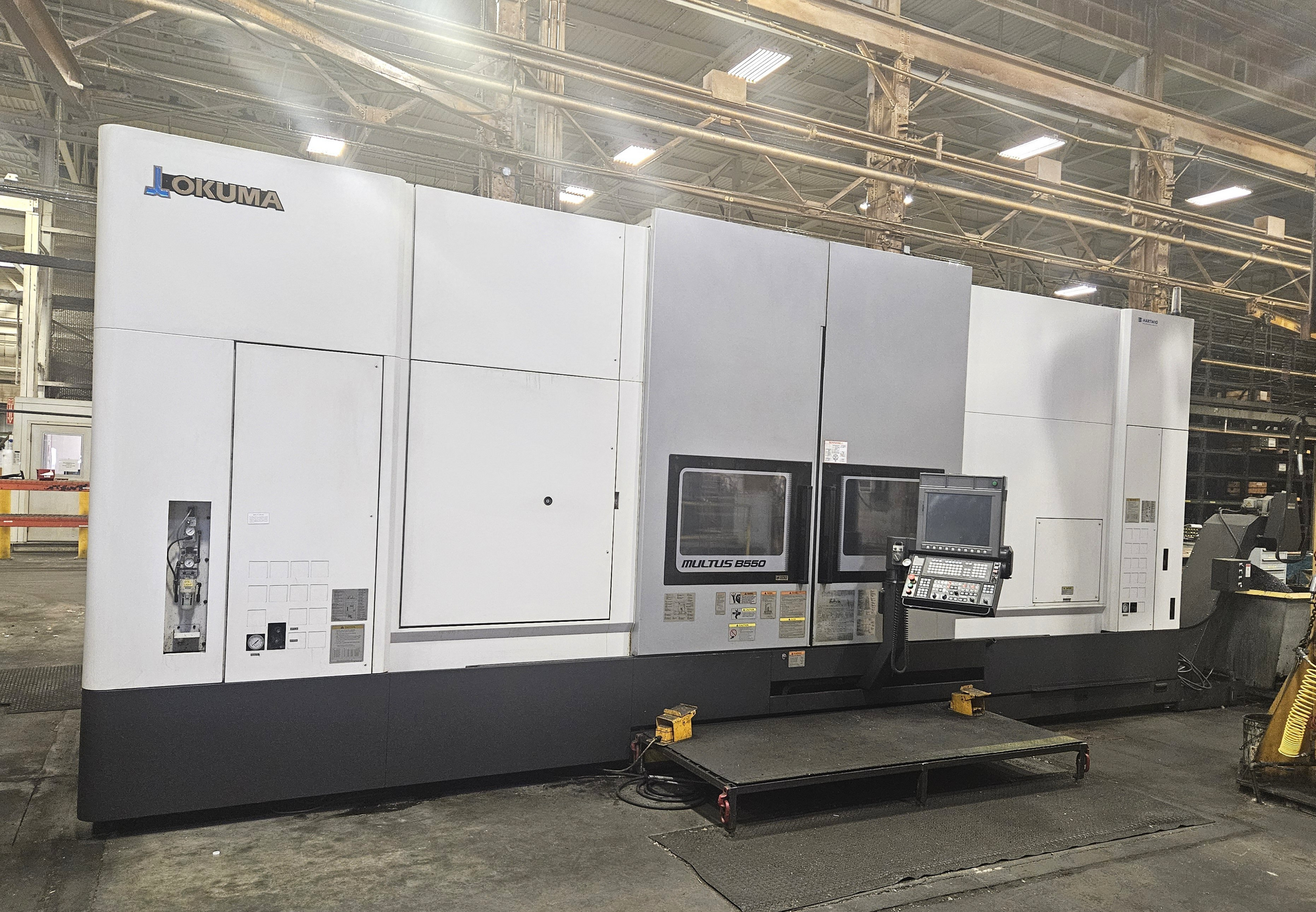 2017 Okuma Multus B550 5-Axis CNC Lathe
