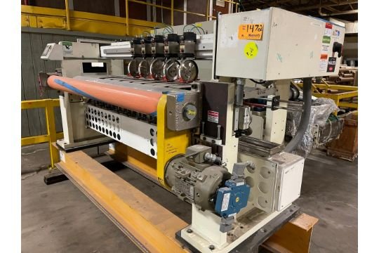 84" MSP Modular Slitting Positioning System Tidland Class III Knives In Line Slitter Section