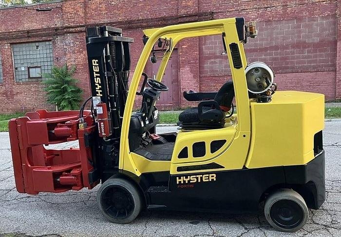 2019 Hyster S120FTPRS 12,000 Pound Capacity Forklift With Roll Clamp