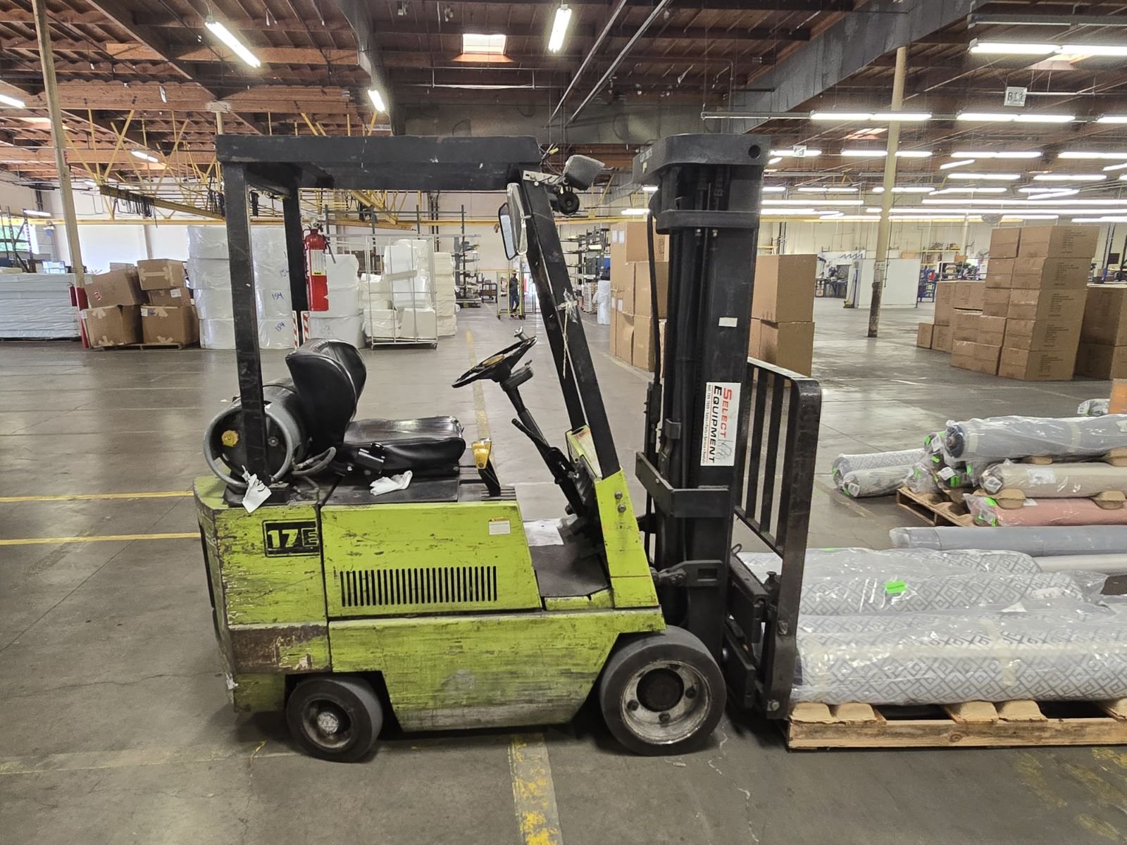 Clark Mdl: GCX17E Forklift