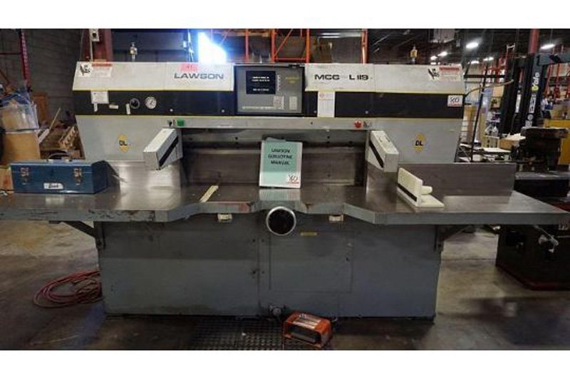 47" Dexter Lawson 47 MCC 119 Guillotine Paper Cutter