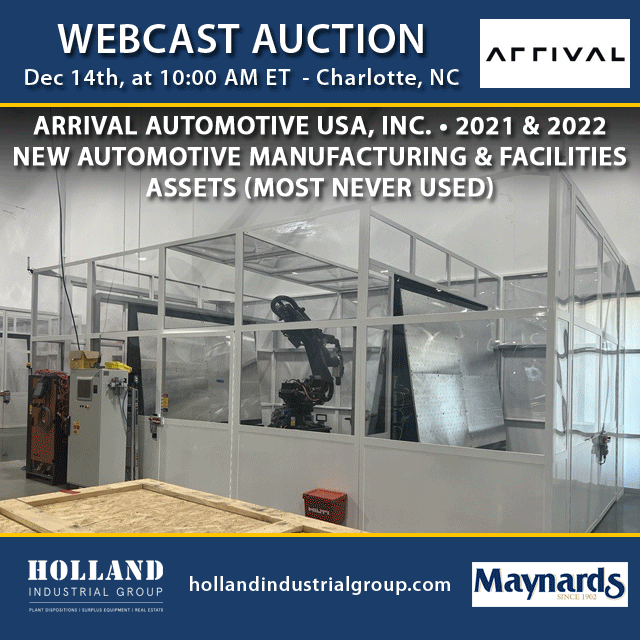 Arrival Automotive — Holland Industrial Group