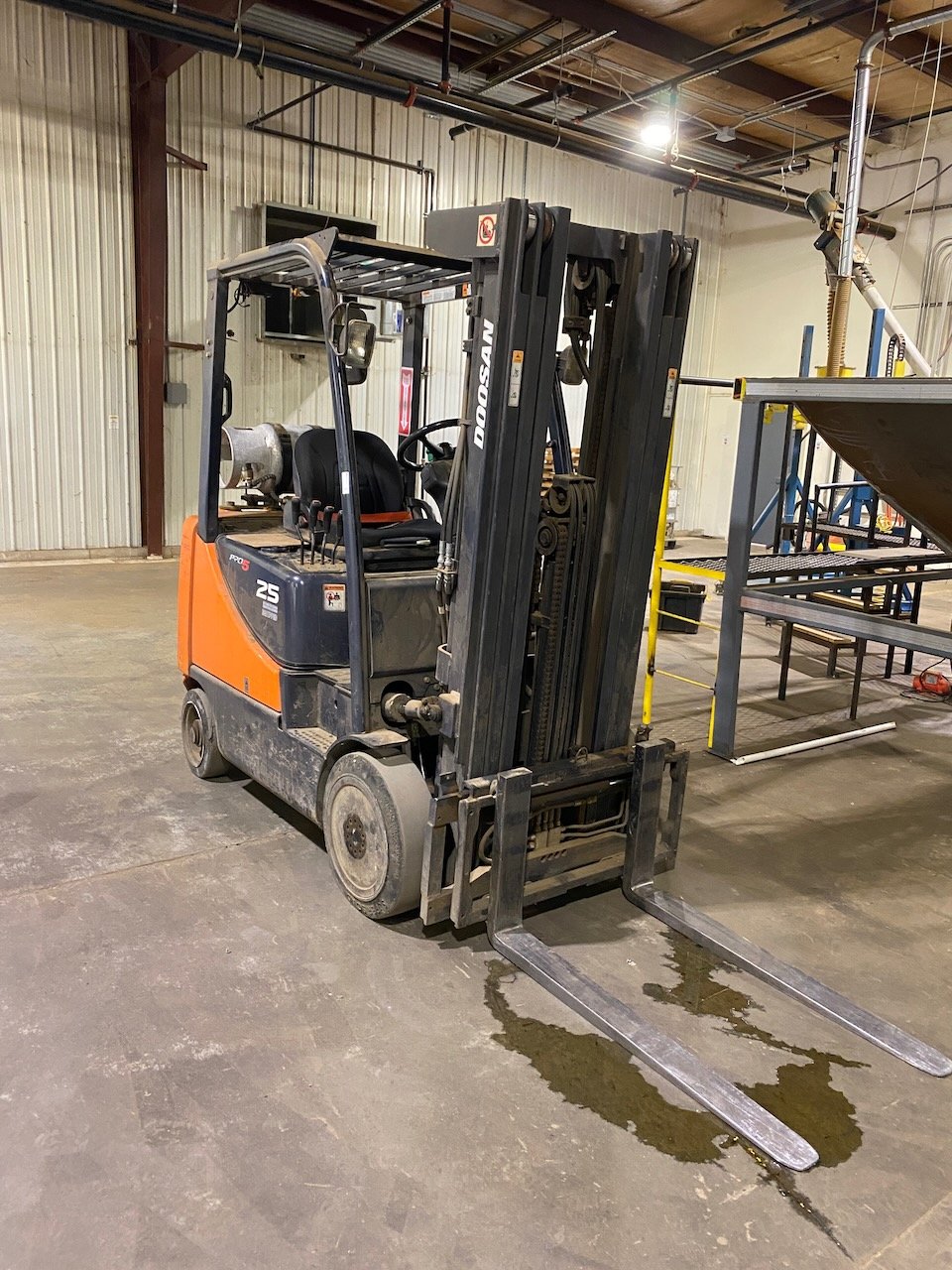 Doosan Pro 5 Propane Forklift, 4300 Lb Capacity