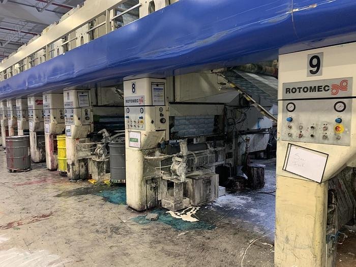 10 Color Printing Section With Dryers