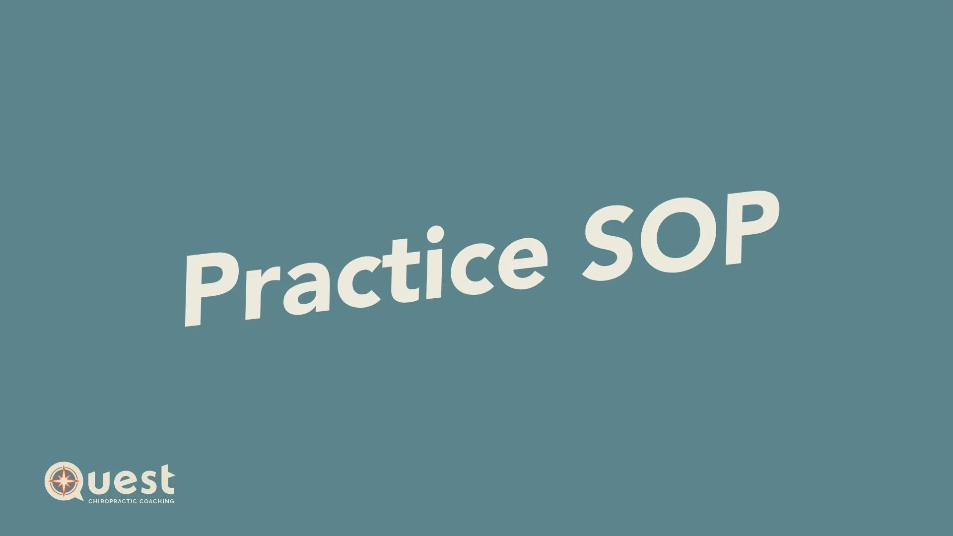 Practice SOP