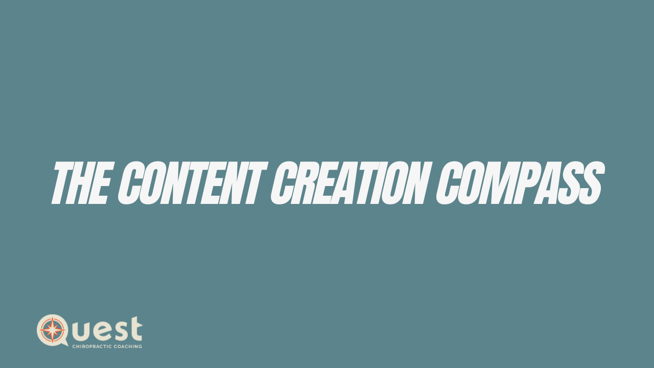 The Content Creation Compass