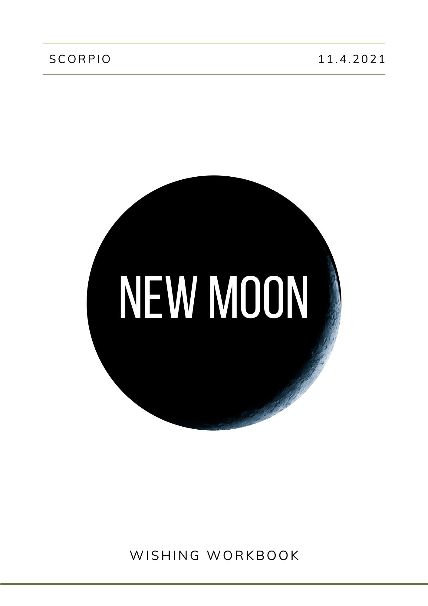 New Moon in Scorpio