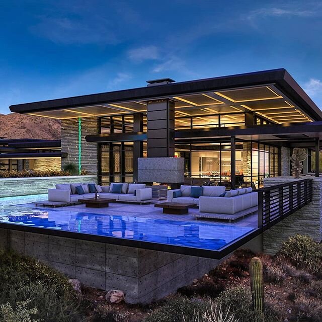 $13,000,000 | Desert Mountain | Scottsdale

The Bacon House at Desert Mountain is an absolutely striking 9,860 square foot, south-facing, five-bedroom, ''Great Room'' home designed by Master of the Southwest Architectural Designer Bob Bacon, to-be-bu