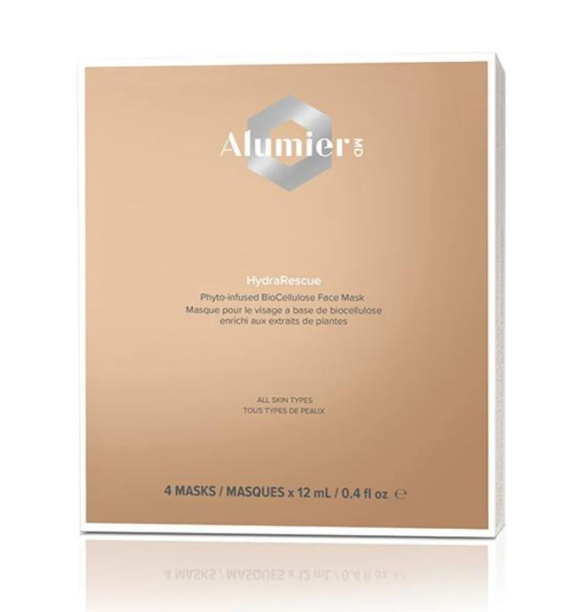Alumier MD HydraRescue BioCellulose Face Mask (4 -Pack)