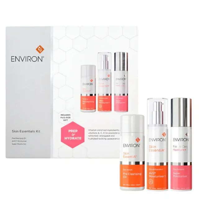 Environ Skin Essentials Kit Prep & Hydrate With Complimentary Pre-Cleansing Oil