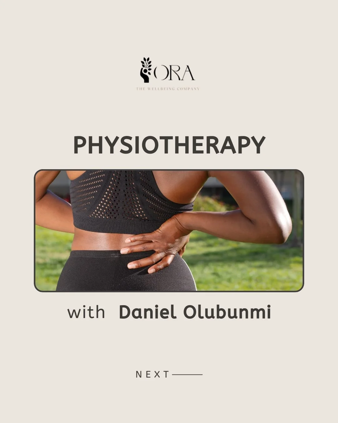 Movement should feel supportive, not limiting 🤍

If pain, stiffness, or injury is stopping you from moving with ease, physiotherapy can help you rebuild strength, confidence, and comfort in your body.

Daniel Olubunmi offers clear, practical physiot