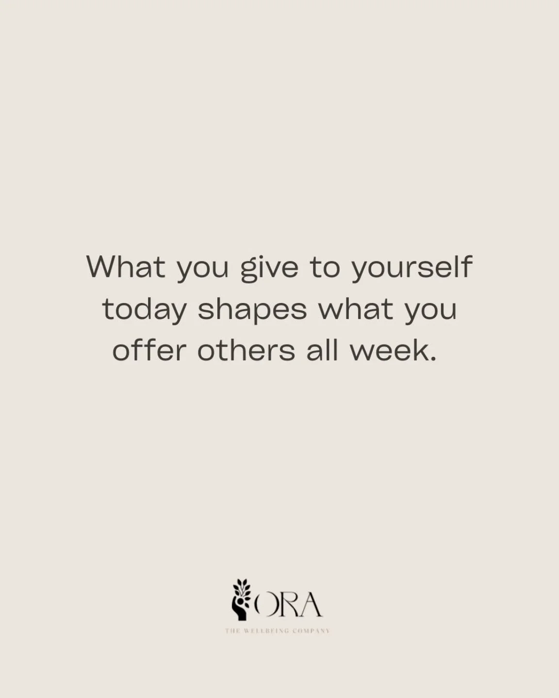 Before you care for others, remember you are part of the picture too ✨
The way you start this week shapes the energy you carry into every conversation, session, and moment.

Small acts of self-care today can make a big difference by Friday 🤍
Comment