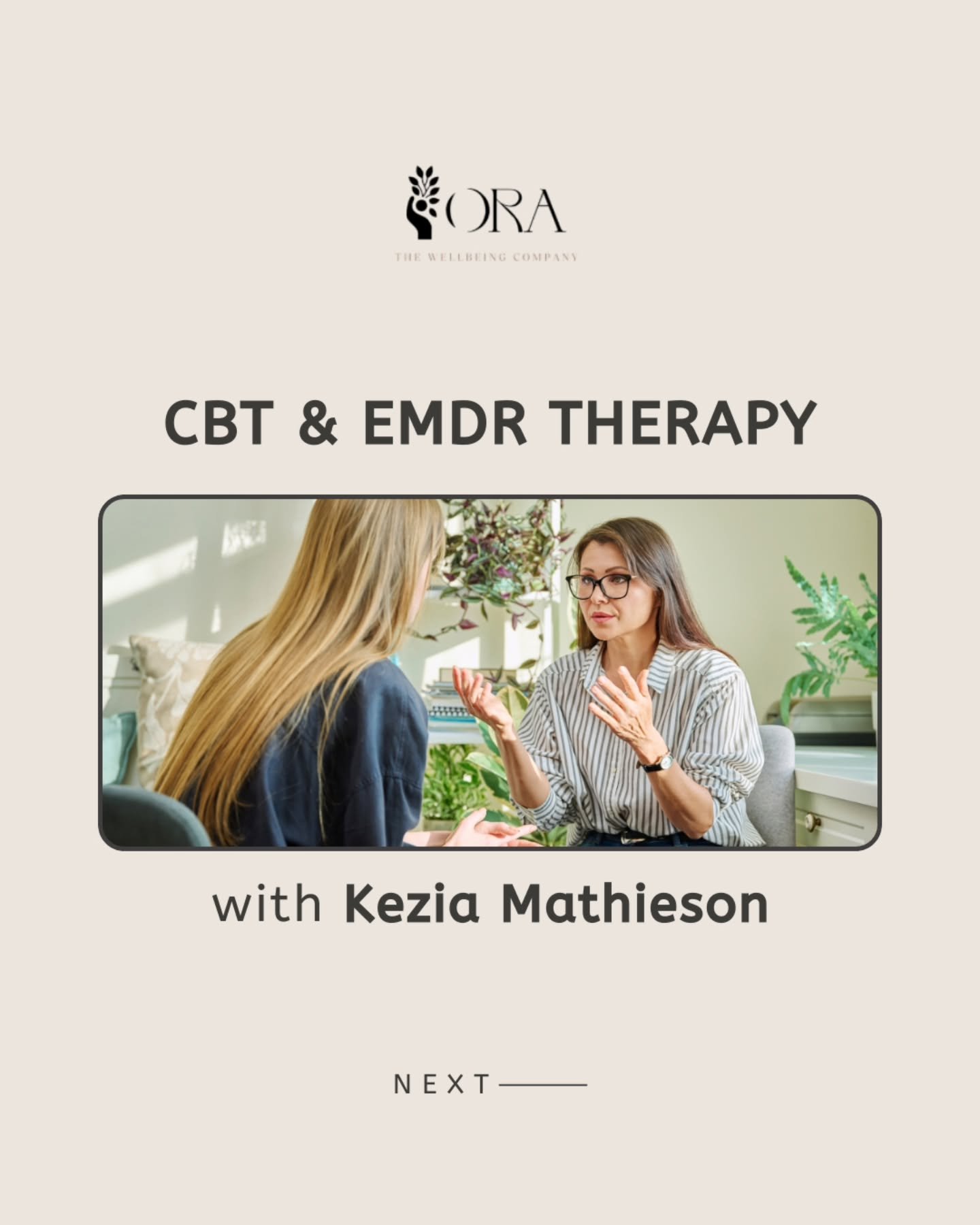 Some experiences stay with us longer than we expect 🤍
Trauma, anxiety, birth experiences, or ongoing emotional strain can quietly shape how we feel, think, and cope day to day.

Kezia Mathieson offers compassionate, evidence-based CBT and EMDR thera