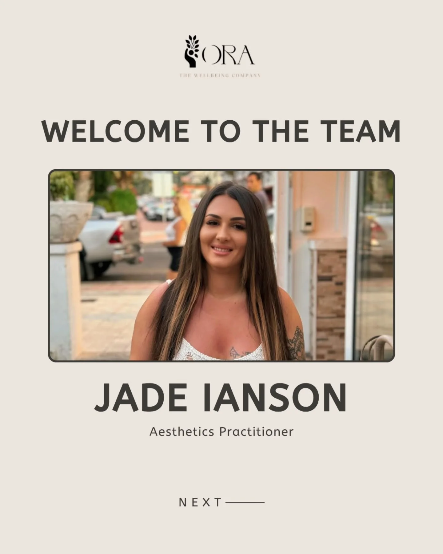 ✨ Welcome Jade to our team of experts! ✨

Jade Ianson is here to elevate your aesthetic confidence with natural enhancements that truly reflect the best version of you. From dermal fillers to B12 injections and the soothing Japanese Head Spa, Jade ta