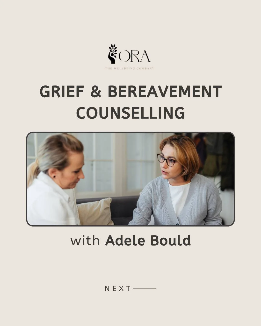 Some feelings do not need fixing. They need space 🤍

Grief, anxiety, or emotional overwhelm can feel heavy in ways that are hard to explain. You might be holding it together on the outside while quietly struggling within.

Adele Bould offers a calm,