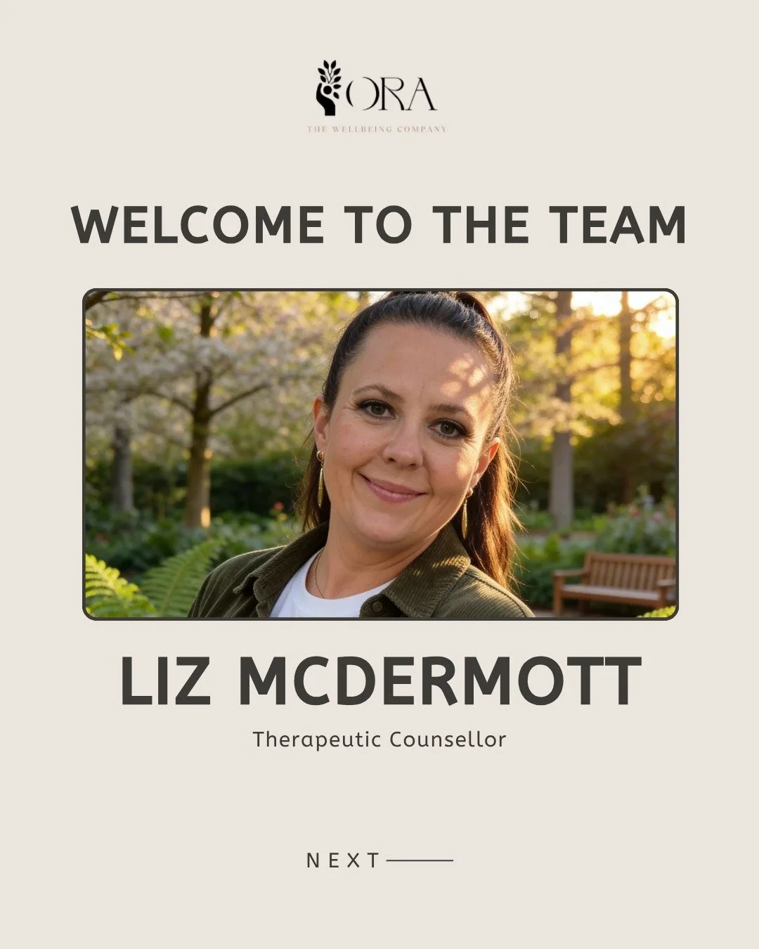 Some things are hard to put into words&hellip; until you have the right space to say them 🤍

We are so pleased to welcome Liz McDermott to Ora, a Therapeutic Counsellor offering a calm, supportive environment where you can feel truly heard and under