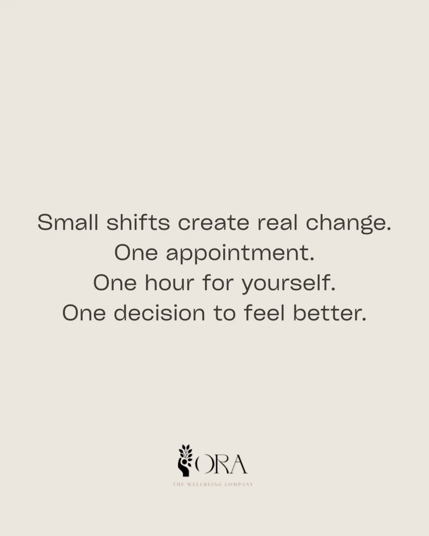 Not everything needs solving right now 🤍

But taking care of yourself is always a good place to start

When you slow down and support yourself properly clarity comes easier
and things begin to feel lighter

What do you need today instead of pressure