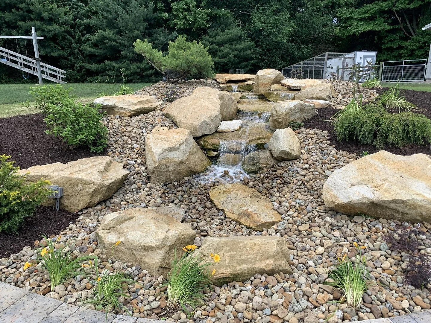 Landscape design in Lawrence Township, OH