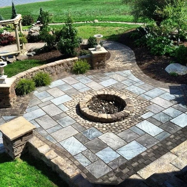 Enjoy Your Backyard Year-Round with a Pavilion and Fire Pit Combo in the Jackson Township, OH Area
