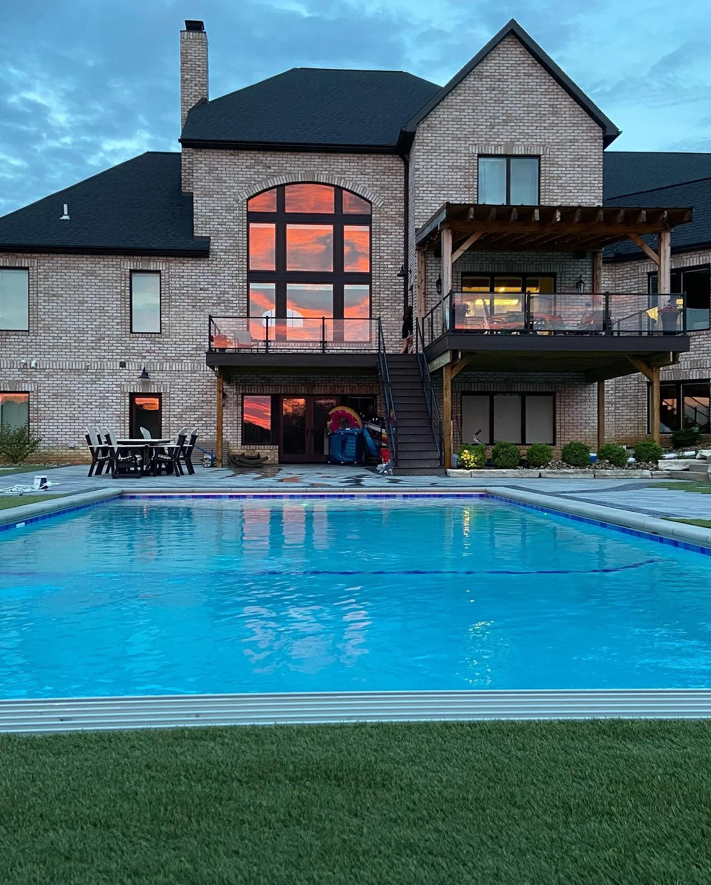 Cool dips and warm nights with a pool company near me in Green, OH